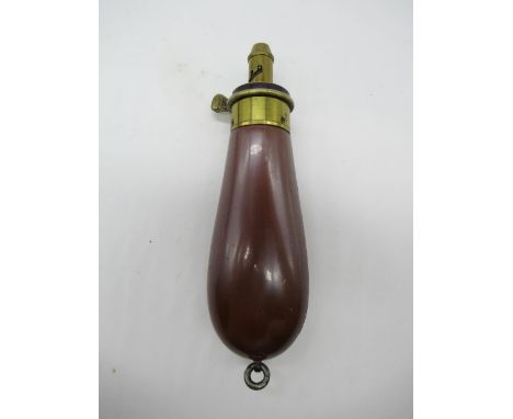 Plain bodied pistol flask marked James Dixon &amp; Son (AF) 