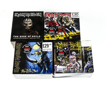 Iron Maiden CD Box Sets, four Sealed CD Album Box Sets comprising three from the 2015 Remaster Collection, all Sealed with Fi
