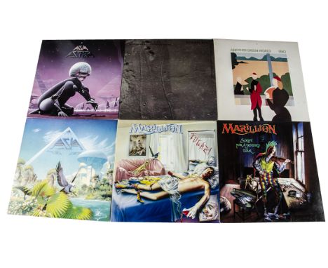 Progressive Rock LPs, twelve albums of mainly Prog Rock comprising Brian Eno - Another Green World and Apollo; Marillion - Sc