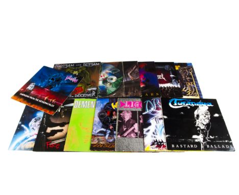 Thrash / Heavy Metal LPs, fourteen albums of mainly Thrash, Death and Heavy Metal with artists comprising Accuser, Mortal Sin