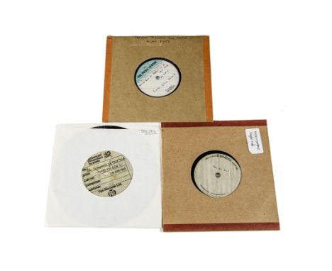 Acetates, three 7" acetates of mainly Sixties artists comprising Two of Each - The Summer of Our Love, Little Jimmy Dickens -