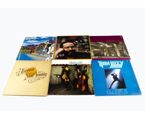 LP Records, approximately one hundred and eighty albums of mainly Pop and Rock with artists including U2, Prince, Neil Young,