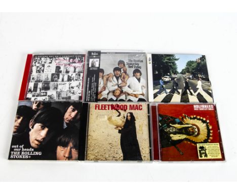 Sixties CDs, twenty CDs with artists comprising The Beatles (nine), Rolling Stones (five), Keef Hartley (two), Fleetwood Mac,