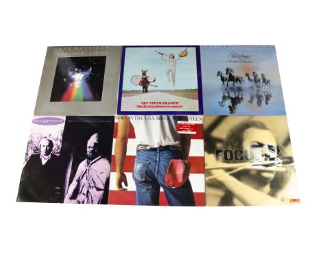 LP Records, approximately eighty albums of various genres with artists including Van Morrison, Bruce Springsteen, Rolling Sto