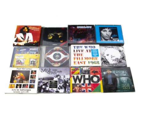 Rock CDs, approximately forty CDs of mainly Rock with artists including Radiohead, Pink Floyd, the Who, Iron Maiden, Led Zepp