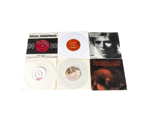 Prog / Rock 7" Singles, approximately sixty-five singles of mainly Classic and Progressive Rock with artists including The Wh