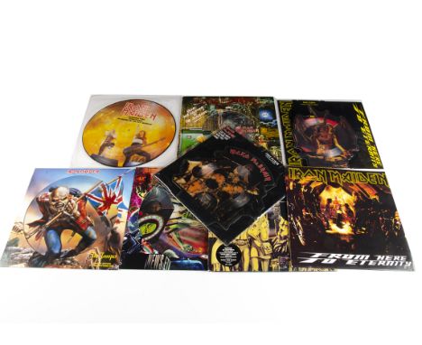 Iron Maiden 12" / Shaped / Picture Disc Singles, eight Picture Disc and Special edition 12" and Shaped singles comprising Fro