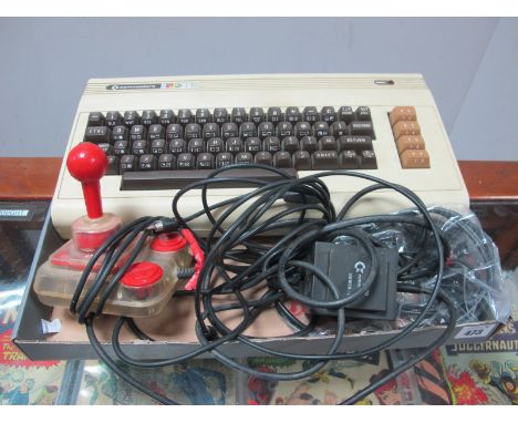 Vintage Gaming - Commodore VIC-20 console, with joystick (unboxed).