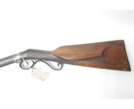 Vintage Break Barrel Rifle .177 with Walnut Stock 