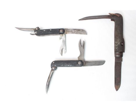 Collection of 3 WW1 and later Trench tools 