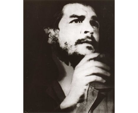 Osvaldo Salas (Cuban 1914-1992) Che Guevara With printed signature and artist's blind stamp in the margin, vintage photograph