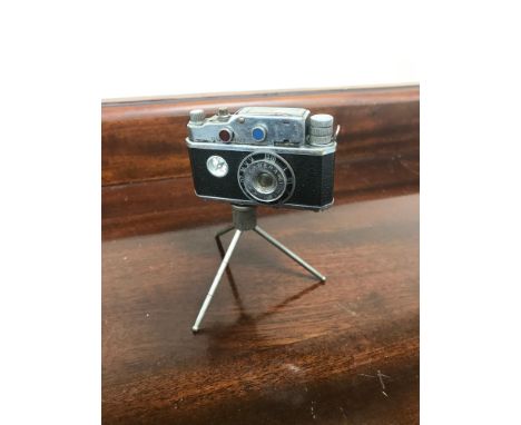 A novelty camera lighter. 