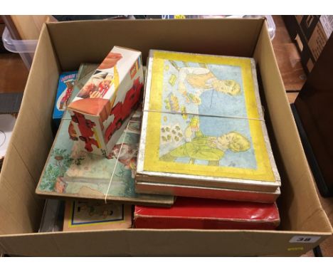 Vintage toys and games including Lego 