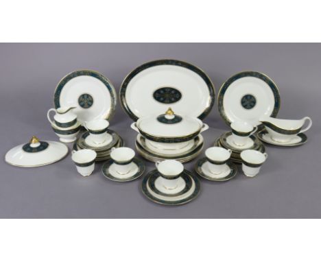 A Royal Doulton bone china “Carlyle” thirty-eight piece part dinner &amp; tea service. 