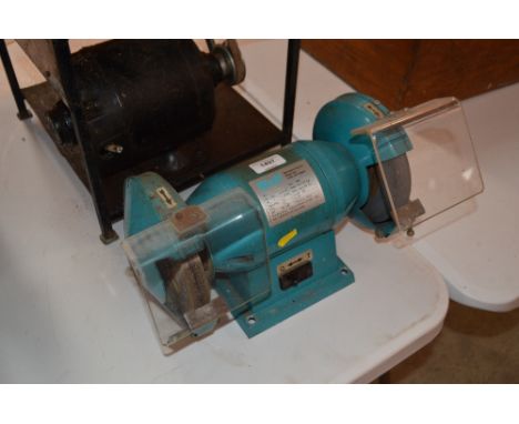 A Wolf bench grinder