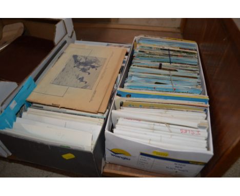 A large quantity of post-cards 