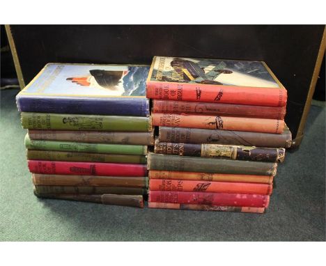 Collection boys annuals,Wonder books with titles such as The Wonder Book of Ships, The Wonder Book of Aircraft, The Wonder Bo