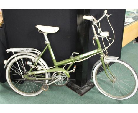 Raleigh Stowaway vintage folding bicycle