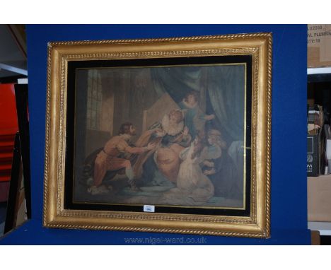 A Victorian Print in high quality gilt frame