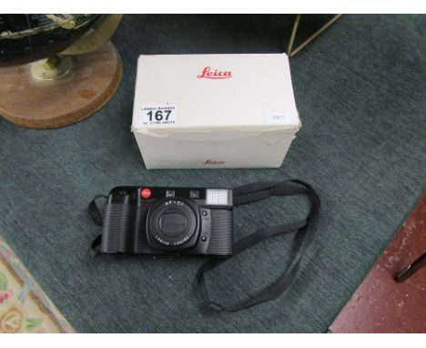 Leica AF-C1 35mm rangefinder camera (plastic body) with original box & warranty card - Circa 1989