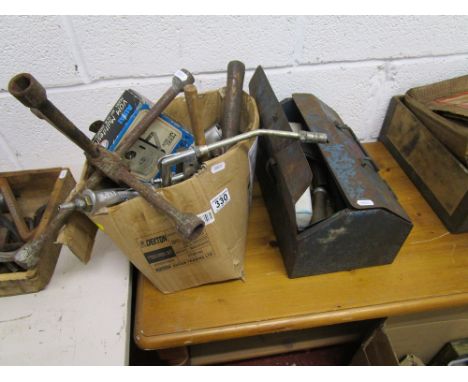 2 boxes of tools