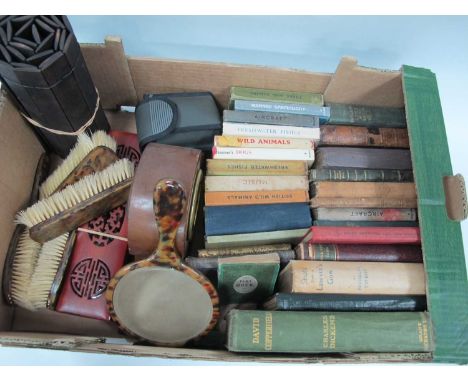 Observers Books, Endless Amusement, The Spectator 1831, Child's Companion 1863, other books, EDW Mantle Clock, Camera, Chop S