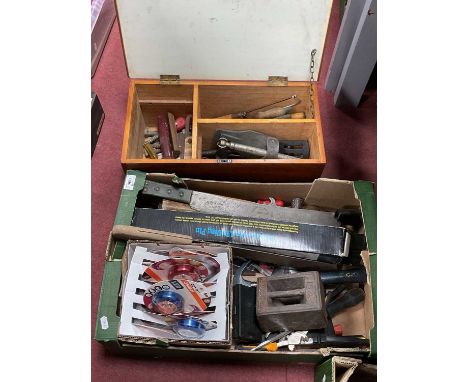 Hand Drills, chisels, saw, other tools etc (2).