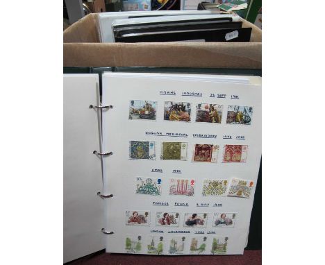 Stamps; A World Stamp Collection (including G.B and Commonwealth), early to modern, housed in nine albums, plus one stock boo