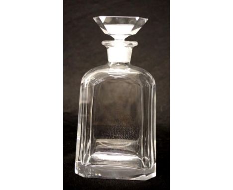 Orrefors crystal glass liqueur decanter inscribed to base, (height 23cm approx).
