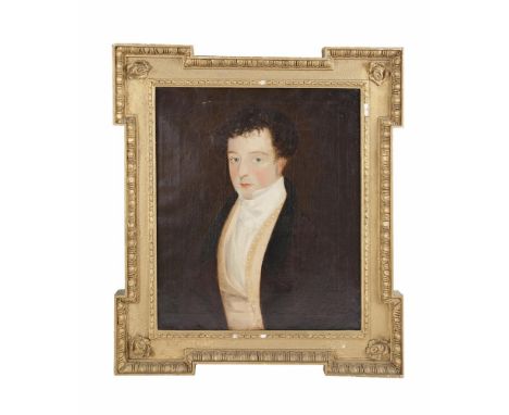 ***PLEASE NOTE ESTIMATE SHOULD READ € 300 - 500 IN PRINTED CATALOGUE***CORK SCHOOL (EARLY 19TH CENTURY)Portrait of a Man, Hal