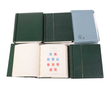 Philately; a good collection of Great Britain / British unused stamps, the majority in Leuchtturm albums, to include commemor