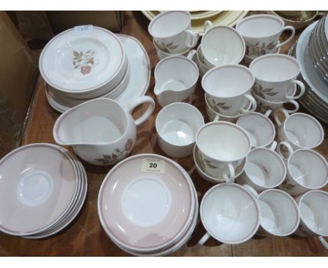 A Susie Cooper 'Talisman' part tea service of 52 pieces