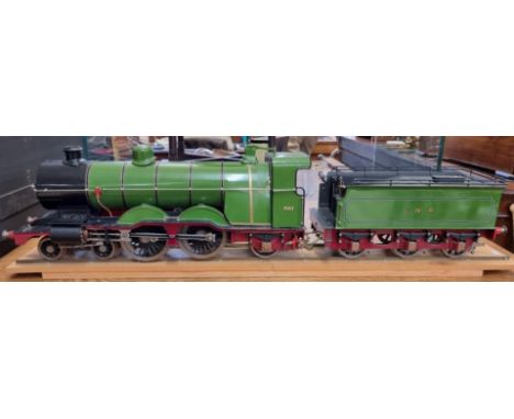 A 3 1/2in gauge live steam GNR 'Atlantic'&nbsp; No.251 4-4-2 locomotive and tender, constructed to the LBSC 'Maisie' design, 