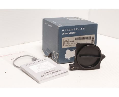 Hasselblad CF Lens Adaptor, to fit CF type lenses on 'H' series cameras, in makers box