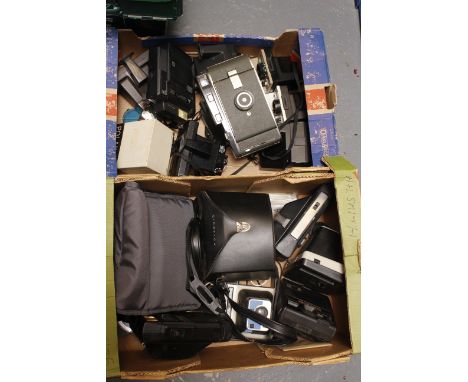 Instantant Picture Cameras, a variety of models from Polaroid and Kodak (2 trays)