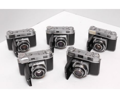 A Kodak Retina IIIC Type 028 Camera, together with four Kodak Retina IIIc Type 021 cameras (5)