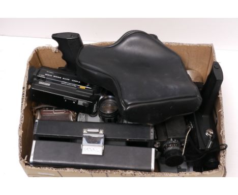 A Selection of Various Cine Cameras, including Canon and Polaroid examples (a lot)