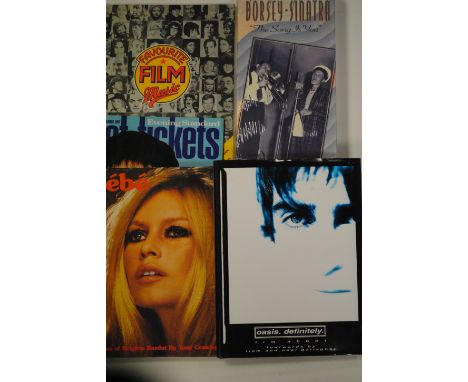 Books & CDs, sixteen books about various artists and productions including Pink Floyd, The Rolling Stones and Andy Warhol fro