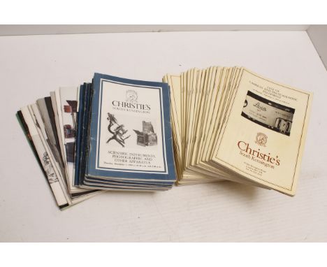 Christies Camera Auction Catalogues, a good quantity from the 70's and 80's