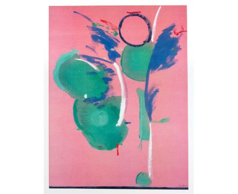   Helen Frankenthaler (1928-2011), us-amerikanische Malerin und Grafikerin des abstrakten   Expressionismus, expressive Kompo