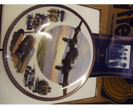 Royal Worcester cabinet plate 'For King and Country' 