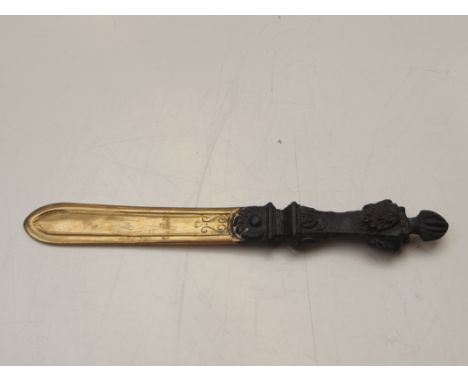 Bronze letter opener