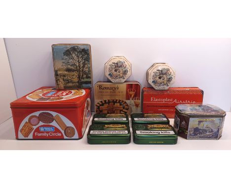 QTY OF VINTAGE TINS