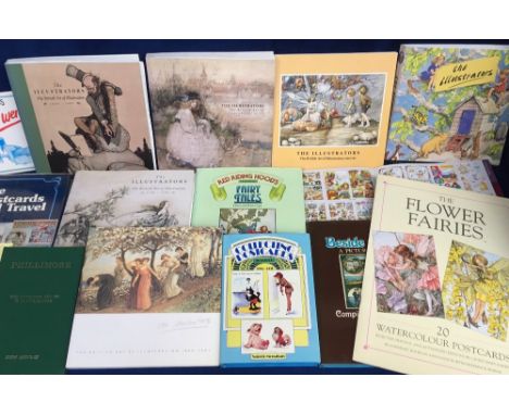 Postcard & other collectors books and booklets, mixed selection including By the Seaside Picture Postcard album,  Picture Pos