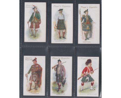 Cigarette cards, Player's, Highland Clans (set, 25 cards) (gd/vg)