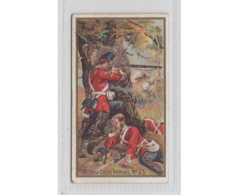Cigarette card, Taddy, Victoria Cross Heroes (21-40), type card, no 23 (gd) (1)