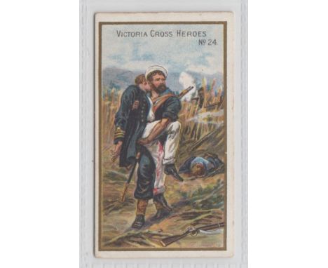 Cigarette card, Taddy, Victoria Cross Heroes (21-40), type card, no 24 (gd) (1) 