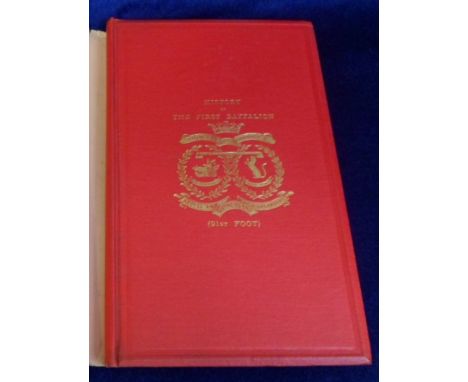 Book, 'History of the 91st Princess Louise's Argyllshire Highlanders 1794-1894' by Lieut Col Percy Groves illustrated through