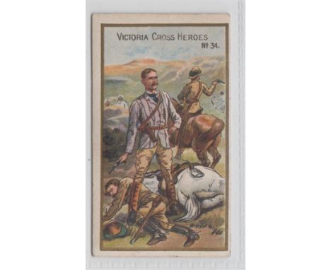 Cigarette card, Taddy, Victoria Cross Heroes (21-40), type card, no 34 (just gd) (1)