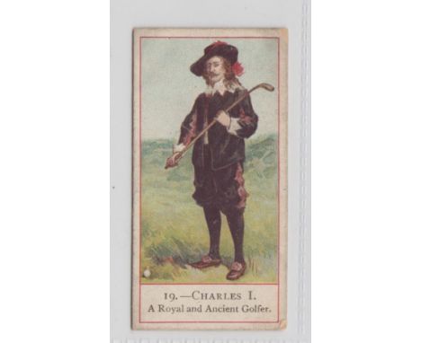 Cigarette card, Cope's, Cope's Golfers, type card, no 19 (fair/gd) (1)